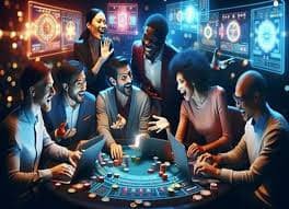 BandarQ live table on viva99 login platform with card deck and banker seat